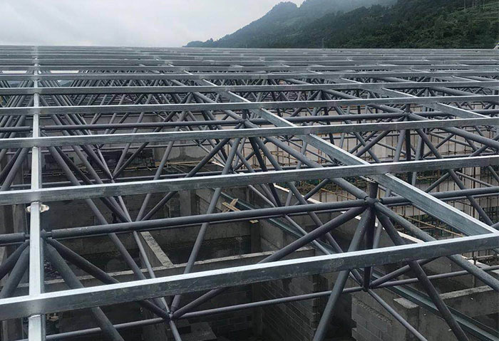 东阳学校艺体楼网架