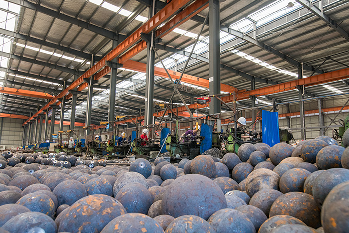 东阳网架配件车间